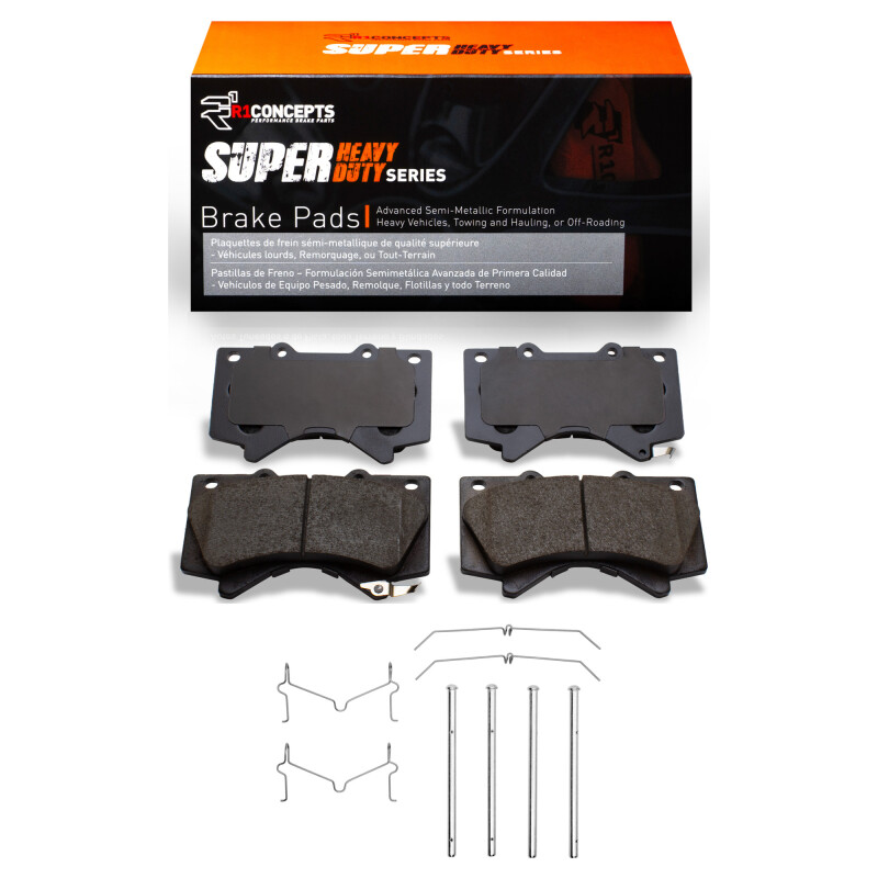 Lexus LX570 Brake Pads - Front - R1 Concepts - R1 Super Duty - `07-`22